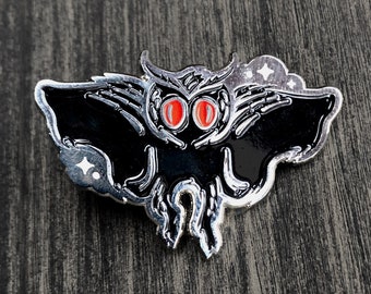 Mothman Enamel Pin