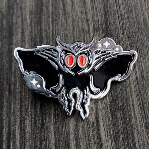 Mothman Enamel Pin