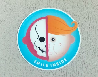 Smile Inside Sticker