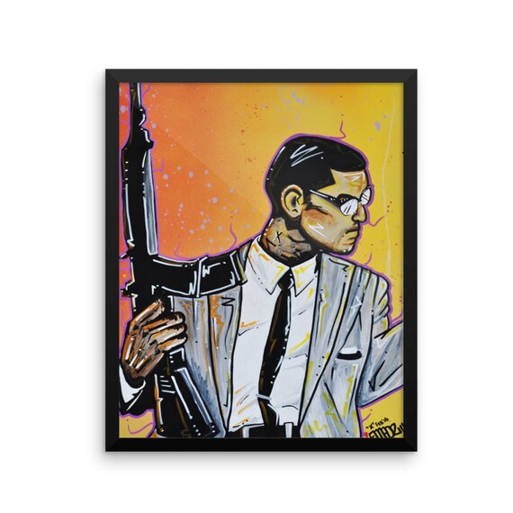 Malcolm X Poster Etsy