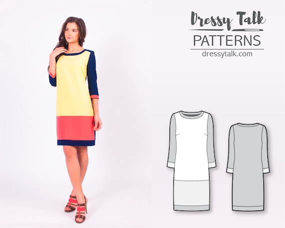 Dress Patterns Womens Sewing Patterns Dress Patterns for Women Dressmaking  Patterns Pattern Dress Clothes Patterns 