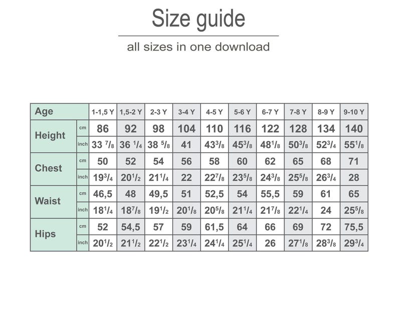 Patrón de costura para pantalones cargo anchos para niños (PDF), patrón fácil para principiantes, descarga de patrones digitales imagen 4