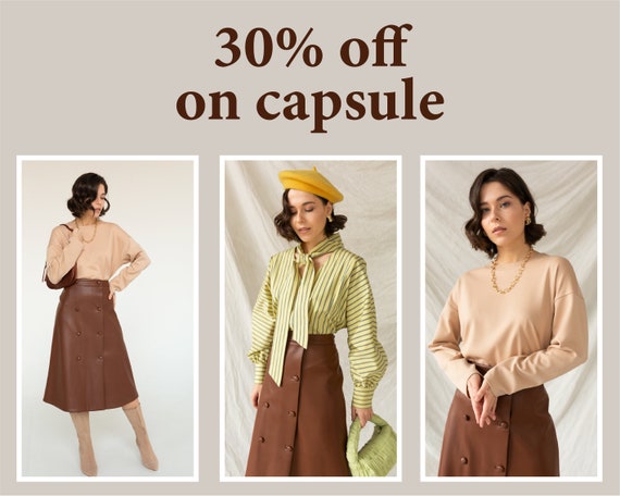 Capsule blouse hotsell