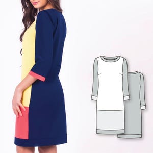 Kleider Schnittmuster - Damen Schnittmuster - Kleider Schnittmuster für Damen - Schnittmuster - Kleid - Kleidung Schnittmuster