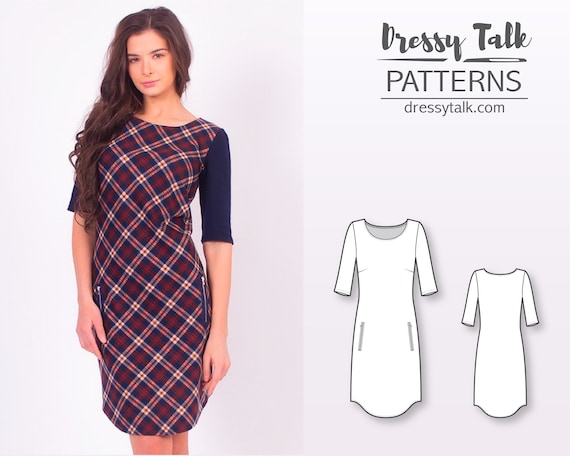 Dress Patterns Womens Sewing Patterns Dress Patterns for Women Sewing  Tutorials Simple Dress Pattern Easy Dress Patterns 