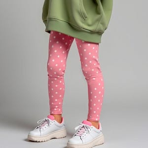 Girls Hoodie and Leggings Sewing Pattern PDF, Easy Hoody and Pants Pattern for Kids, Beginner Sewing Digital Patterns, Printable Outfit image 3