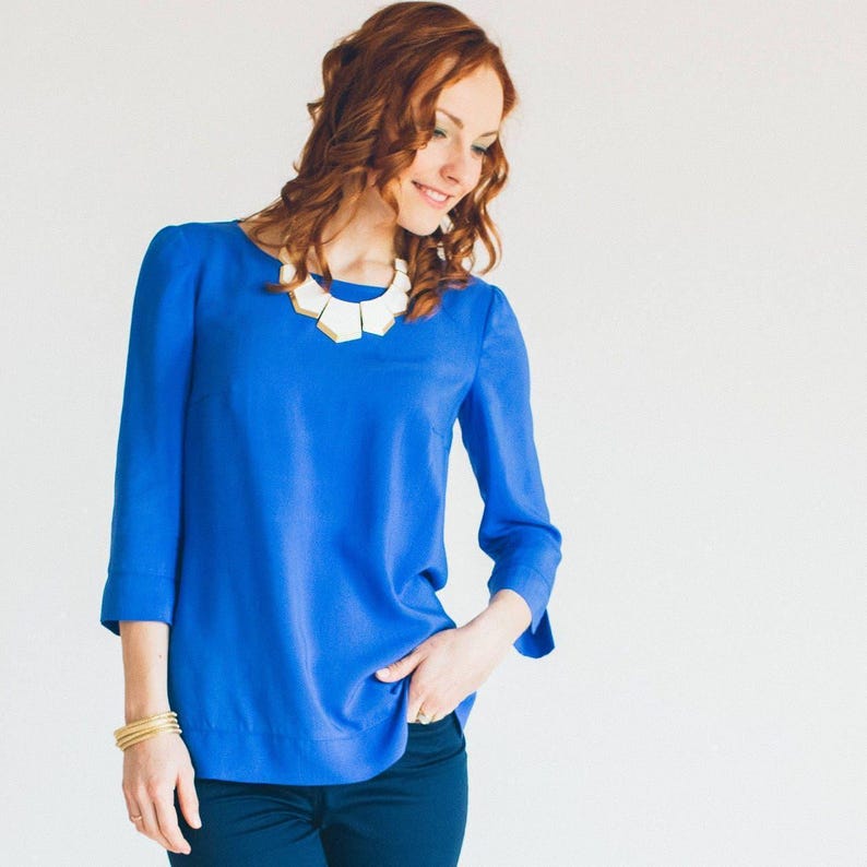 Blouse Patterns - Sewing Patterns - Clothing Patterns - Sewing Tutorial - Sewing Patterns For Women - Sewing Projects - Height 164 image 4
