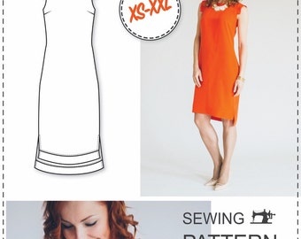Shift Dress Pattern - Sewing Pattern