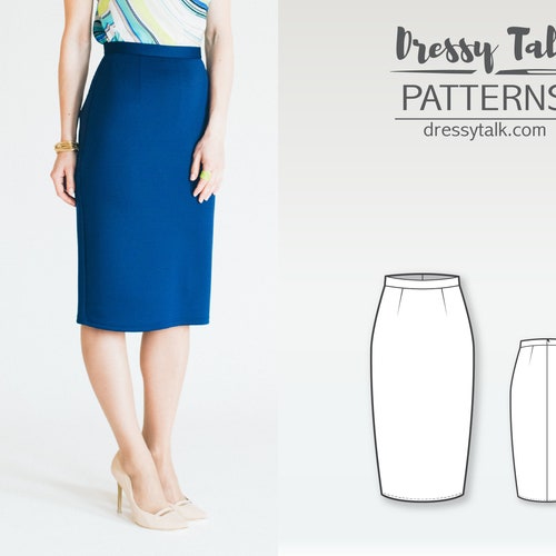 Skirt Patterns Sewing Tutorials Pencil Skirt Pattern - Etsy