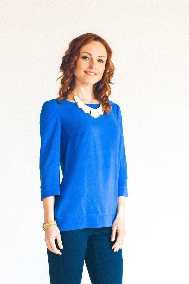 Blouse Patterns - Sewing Patterns - Clothing Patterns - Sewing Tutorial - Sewing Patterns For Women - Sewing Projects - Height 164 image 3