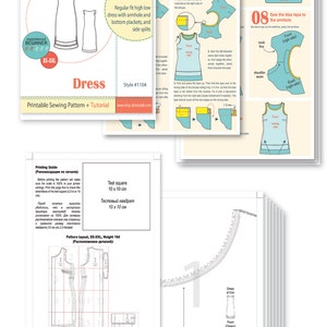 Shift Dress Pattern Sewing Pattern image 2