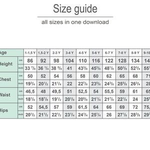 Basic oversize hoodie for boys and girls - PDF sewing pattern for kids - age 1-10 years image 4