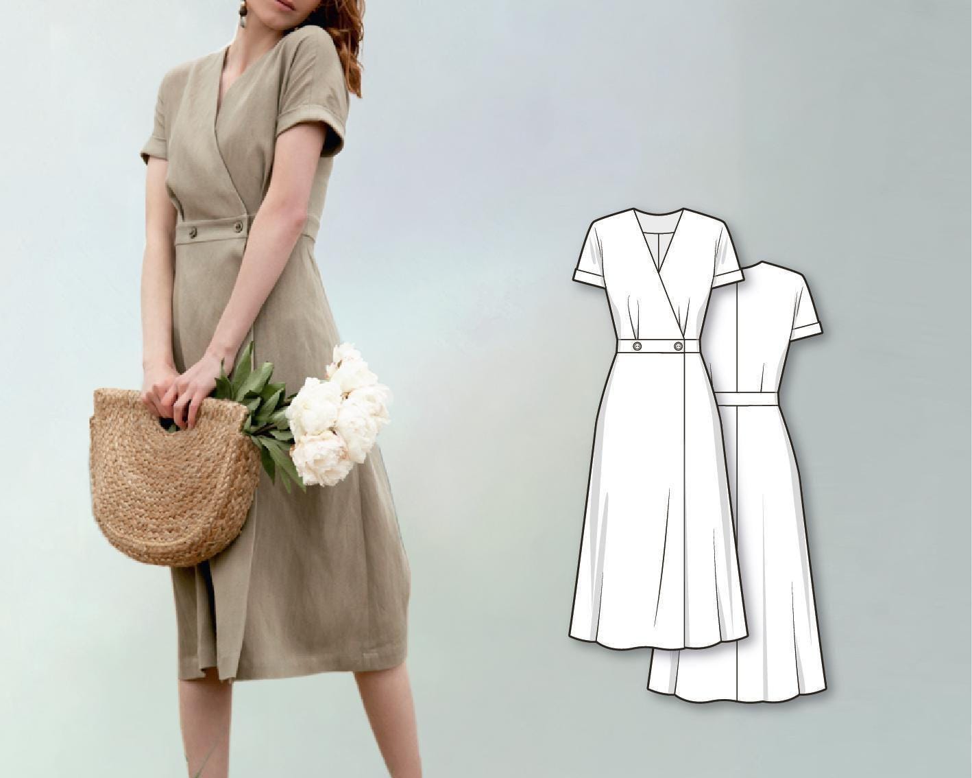 最終値下げ petit ribbon dress pattern ワンピース petit ribbon dress pattern petit ribbon dress pattern
