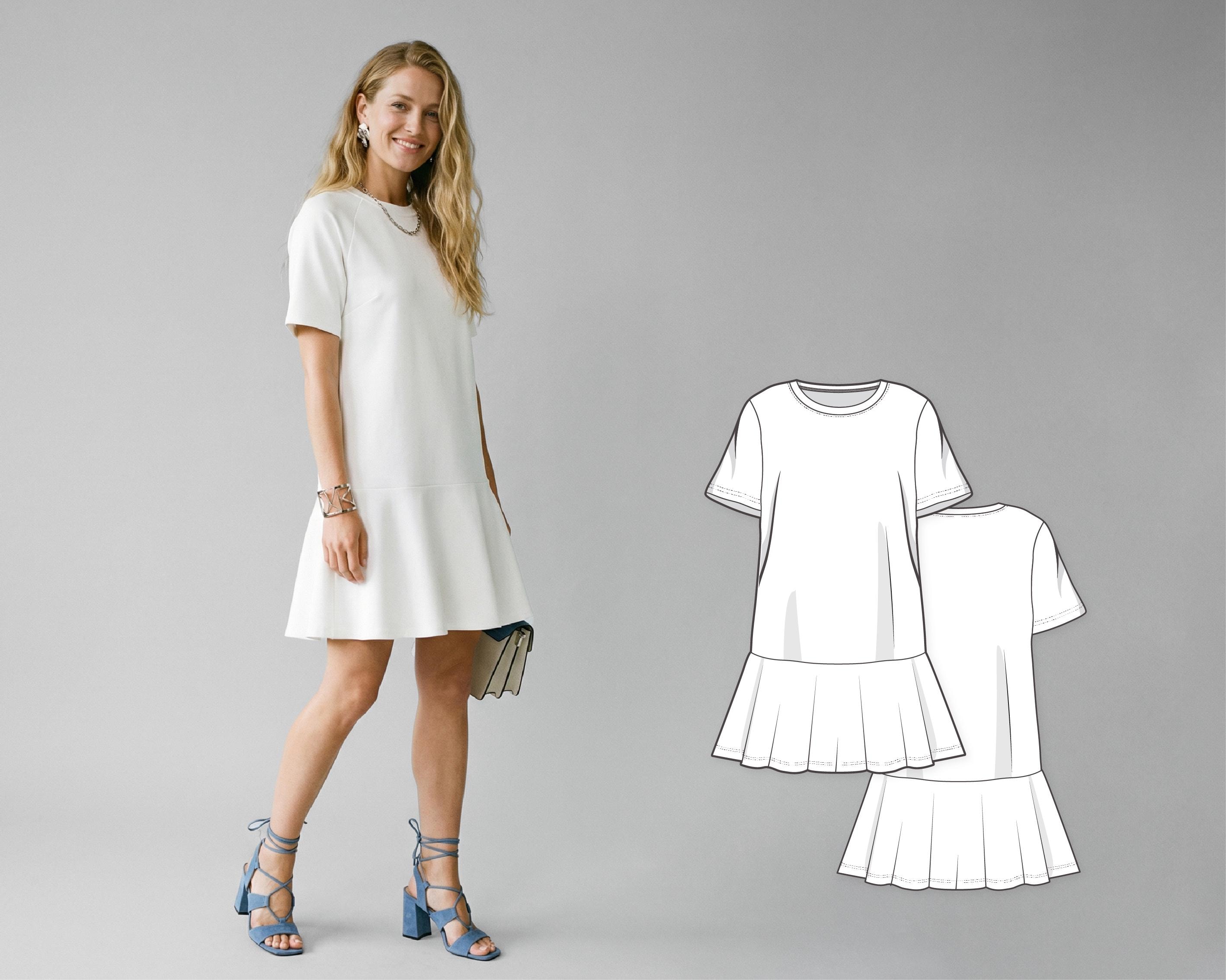 sachin and babi light blue dress Casual Jersey Dress