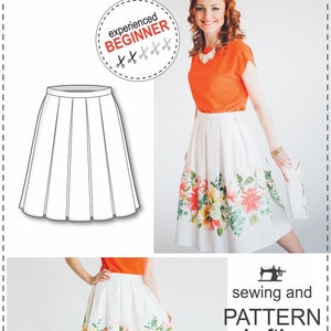 Pleated Skirt - Sewing and Pattern Drafting Tutorial