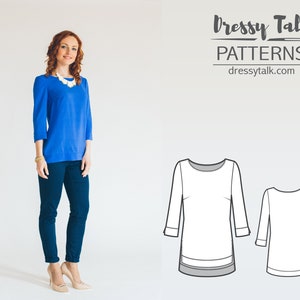 Beginner Top Patterns PDF Sewing Patterns image 3