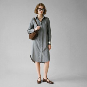 Sewing Patterns - Shirt Dress Pattern - Dress Patterns For Women - Long Sleeve Dress Pattern - Sewing Tutorial - Sew Pattern - Sewing Dress image 3