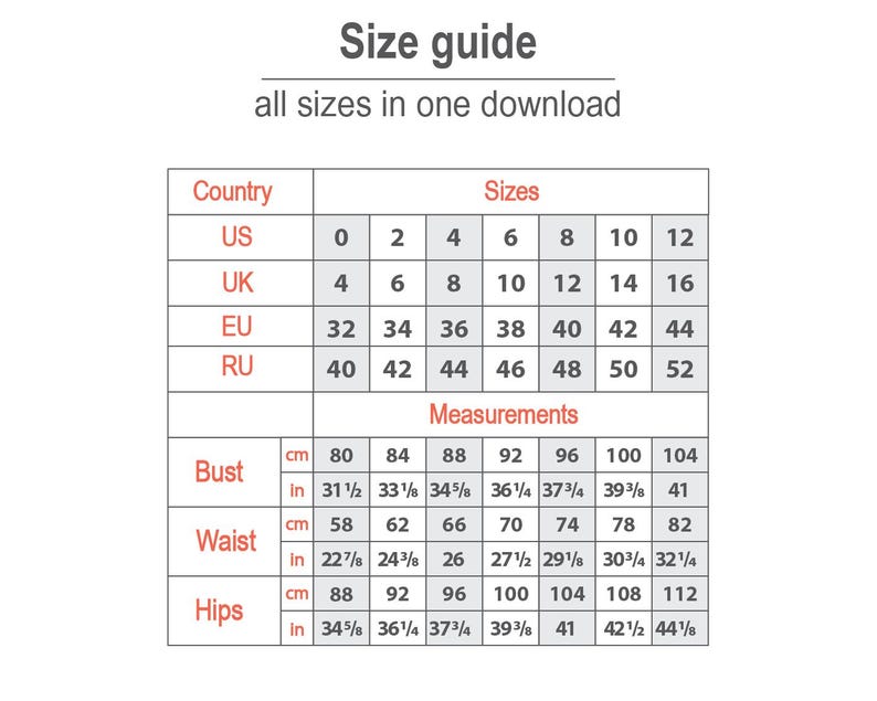 Dress Pattern - Sewing Pattern - Dress Patterns for Women - PDF Sewing ...