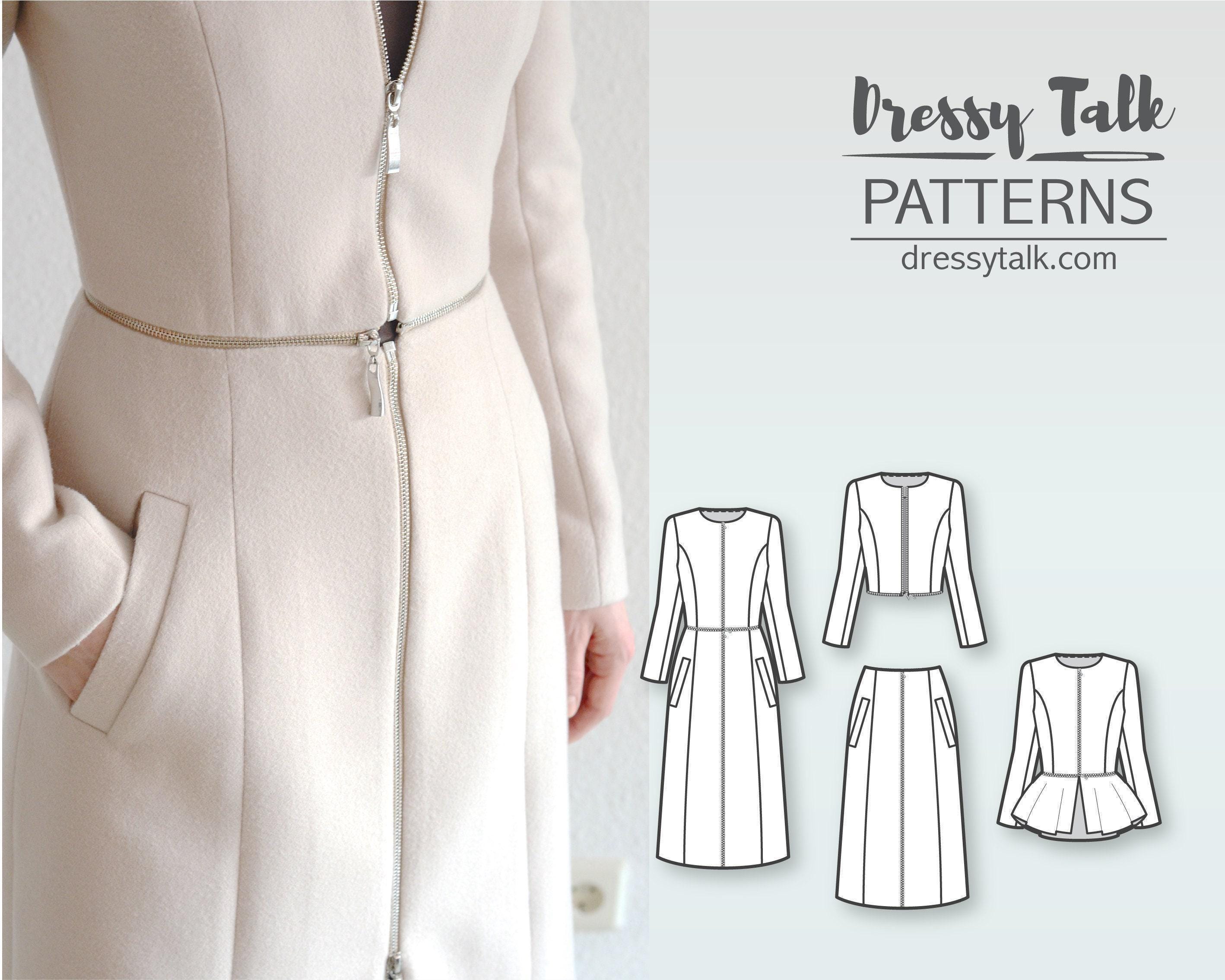 Sewing Patterns - Coat Patterns - Jacket Patterns - Bolero Pattern ...