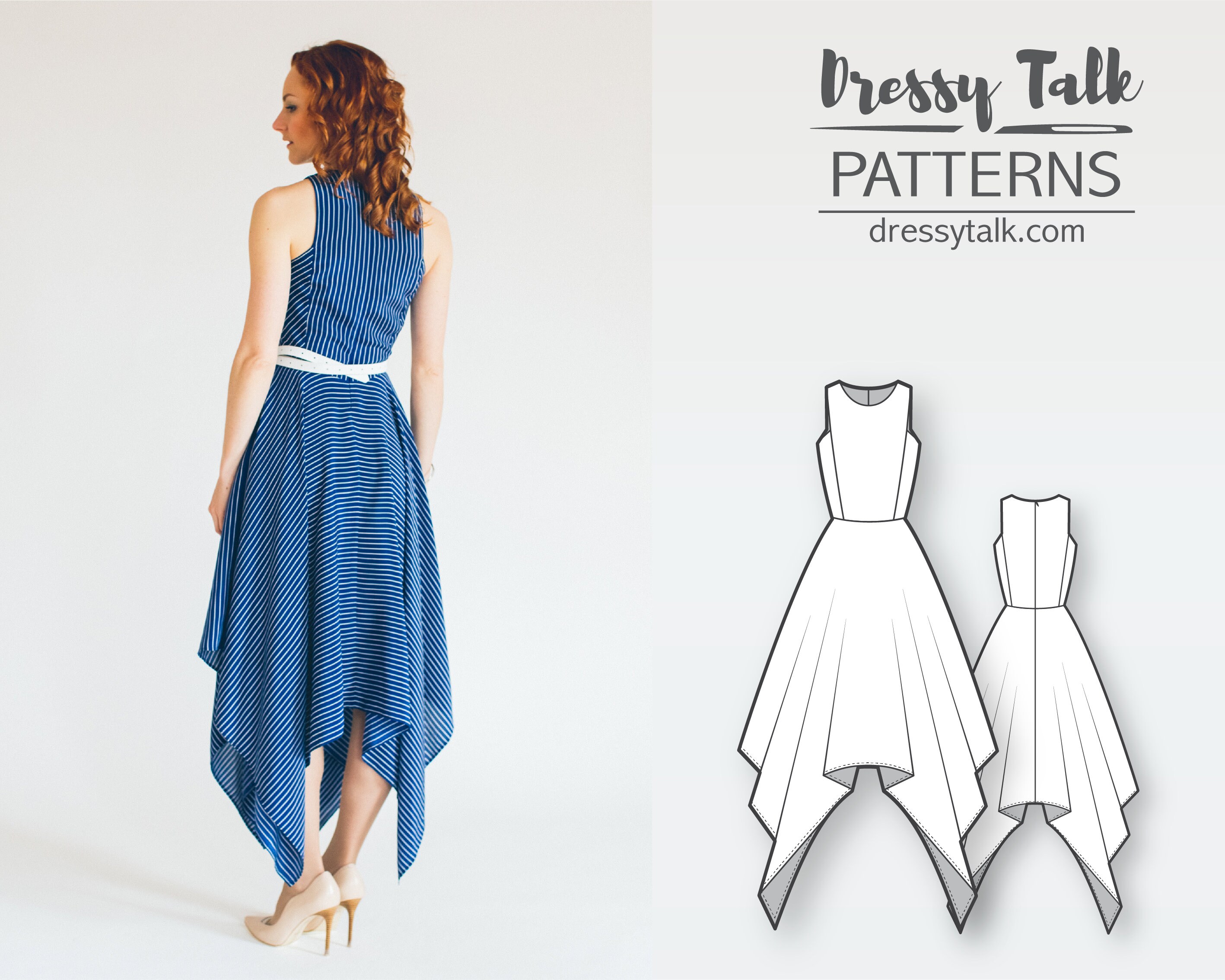 Dress Pattern Dress Sewing Patterns Sewing Tutorials - Etsy Canada