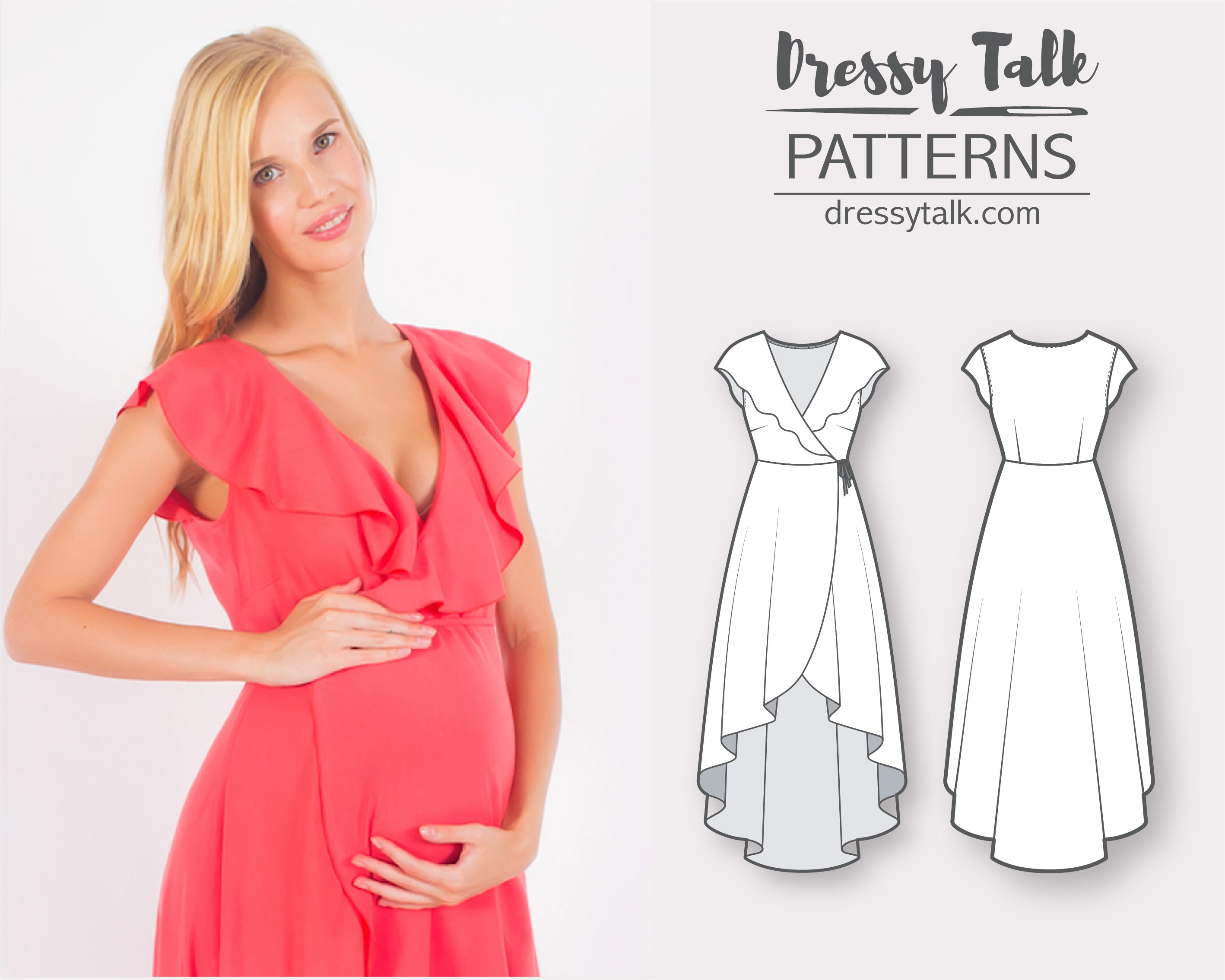 Making a Retro Maternity Dress | Part 1: Drafting the Pattern