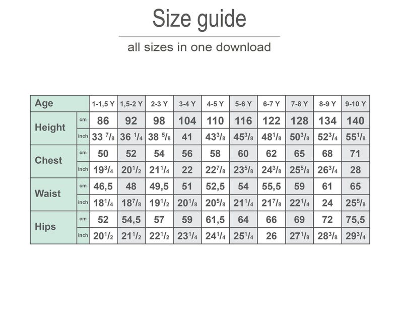 Mädchen Hoodie Kleid Schnittmuster PDF, einfaches Hoody und Kleid Muster für Kinder, Anfänger Nähen Digital Pattern, druckbare PDF Bild 5