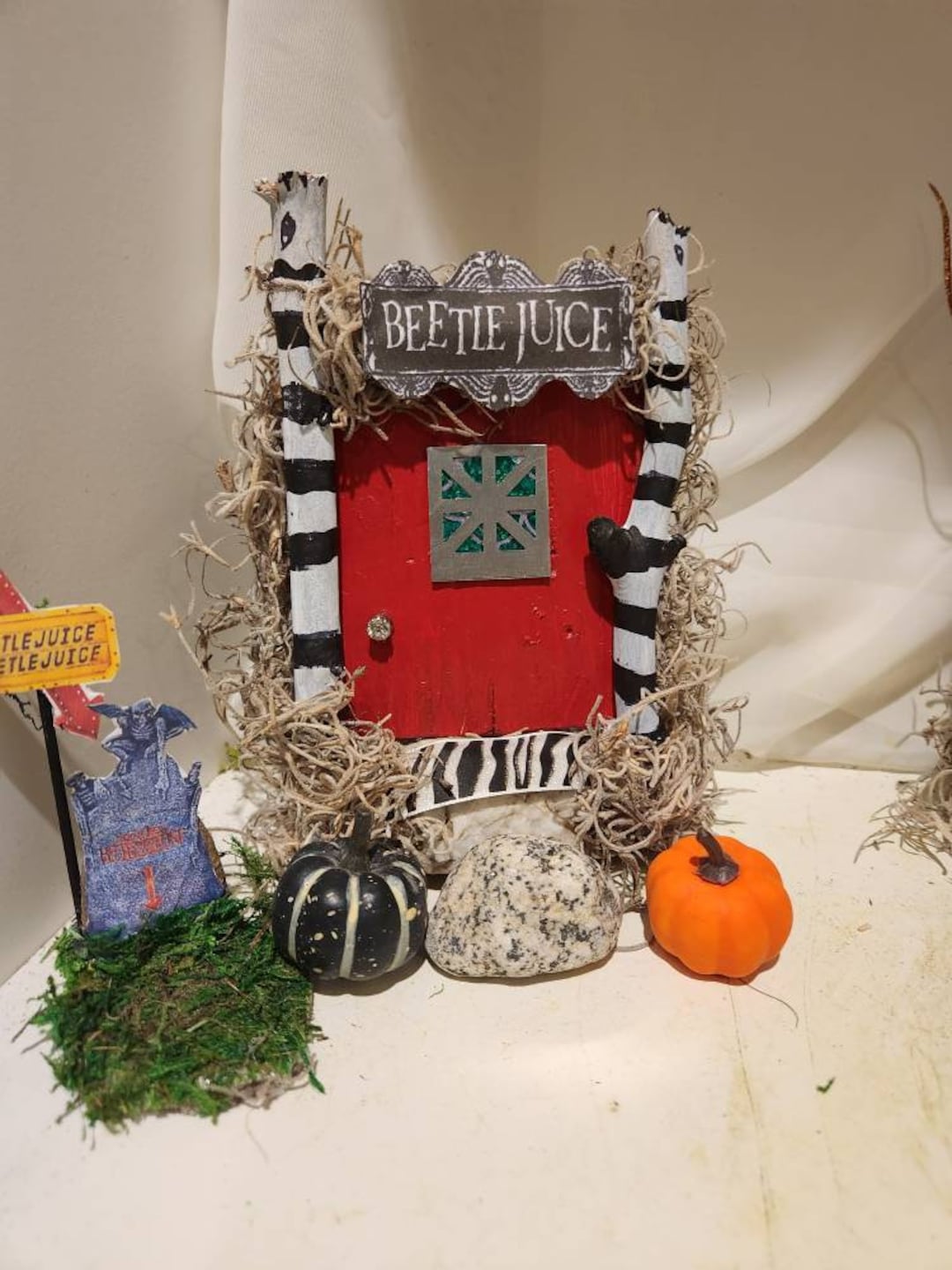 Beetlejuice Fan Door Etsy