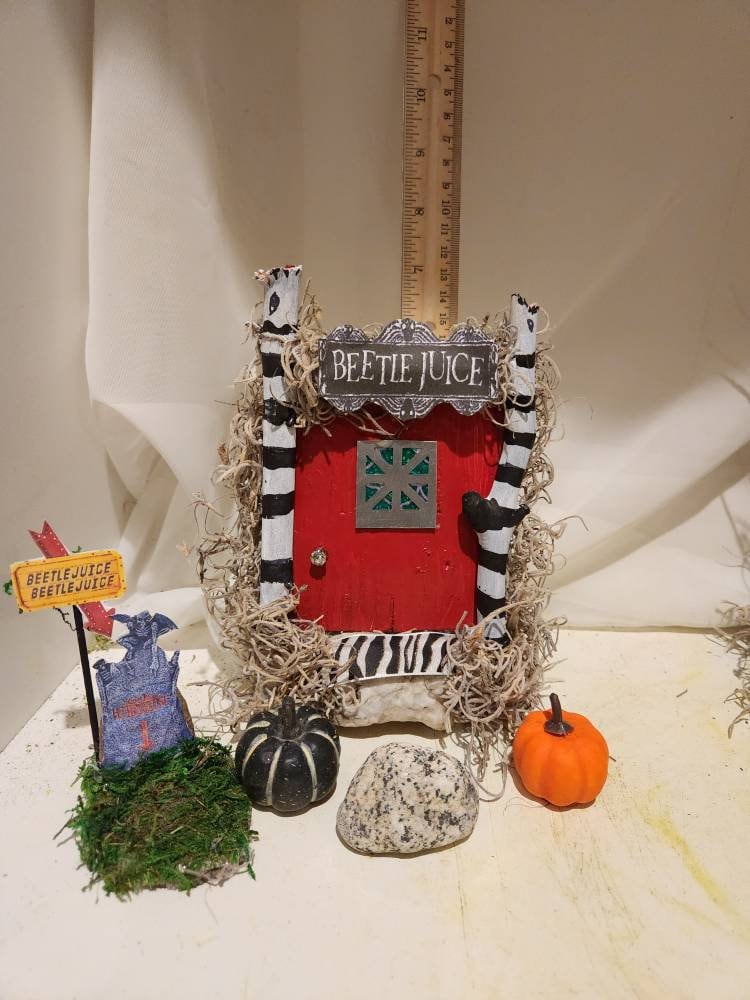 Beetlejuice Fan Door Etsy