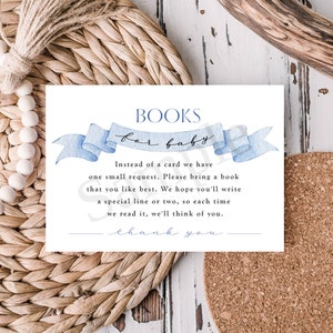 Livres pour carte de bébé, demande de livre pour baby shower, demande de livre pour bébé garçon, édition à Templett, pièces assorties, A111