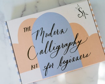 Modern Calligraphy Kit for Beginners | DIY calligraphy KIT | Custom Calligraphy| Gifts for Her| Gifts for Him | Calligraphy Starter Kit