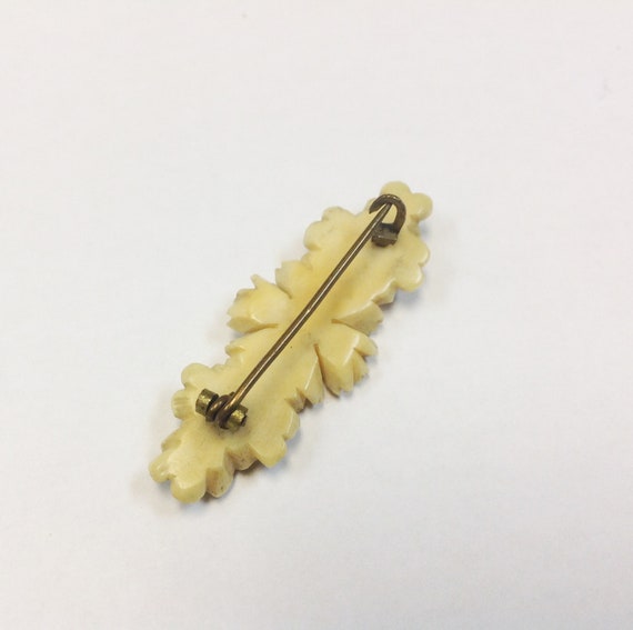 Vintage, 1930s to 1940s, carved celluloid, forget… - image 3