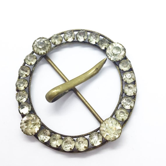 Antique, Edwardian, Paste Sash, or Belt, Buckle. - Etsy display picture 1
