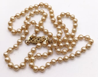 Faux Pearl Necklace - Etsy