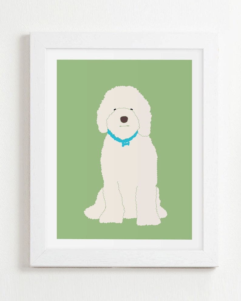 Dog Wall Art 6536 Nursery Decor Set of 3 Prints Basset Etsy