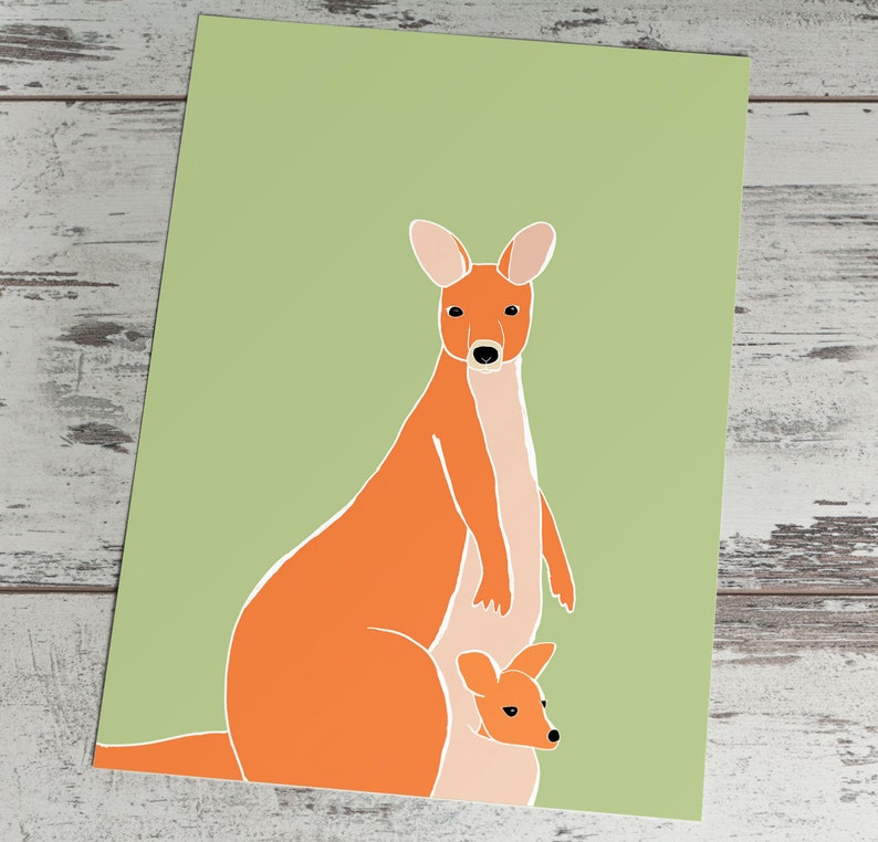 Animal nursery decor prints set of 6 girls nursery prints Etsy