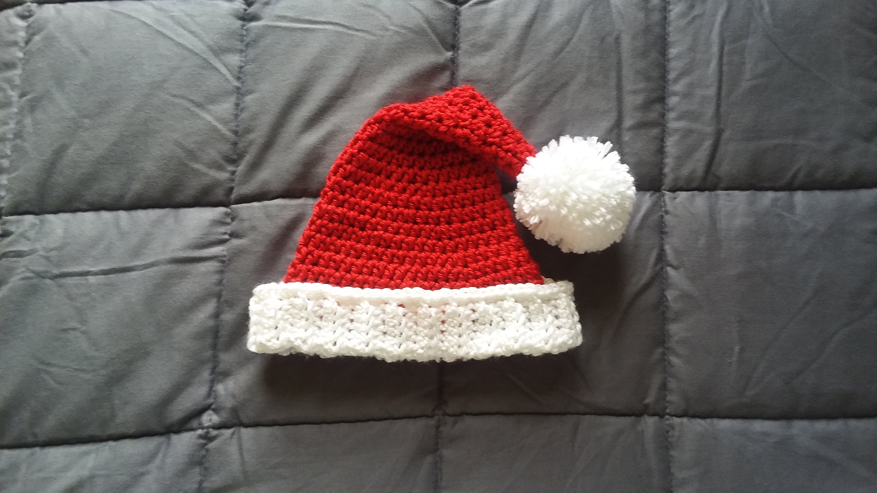 Christmas Hat with Pom Pom MOQ-24Pcs, 1.41$/Pc www