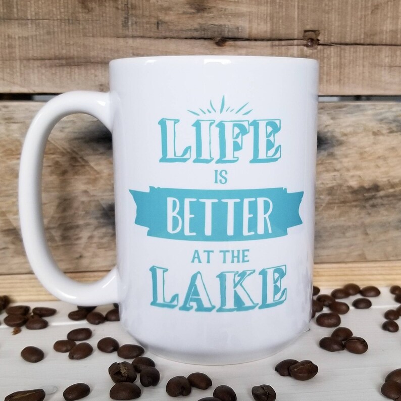 Lake House decor coffee mug lake house decor lake house Etsy