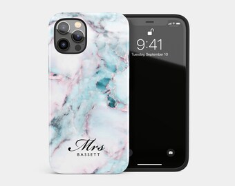 Personalised Wife Iphone 13 Case Custom Mrs Name Cover For 12 Etsy