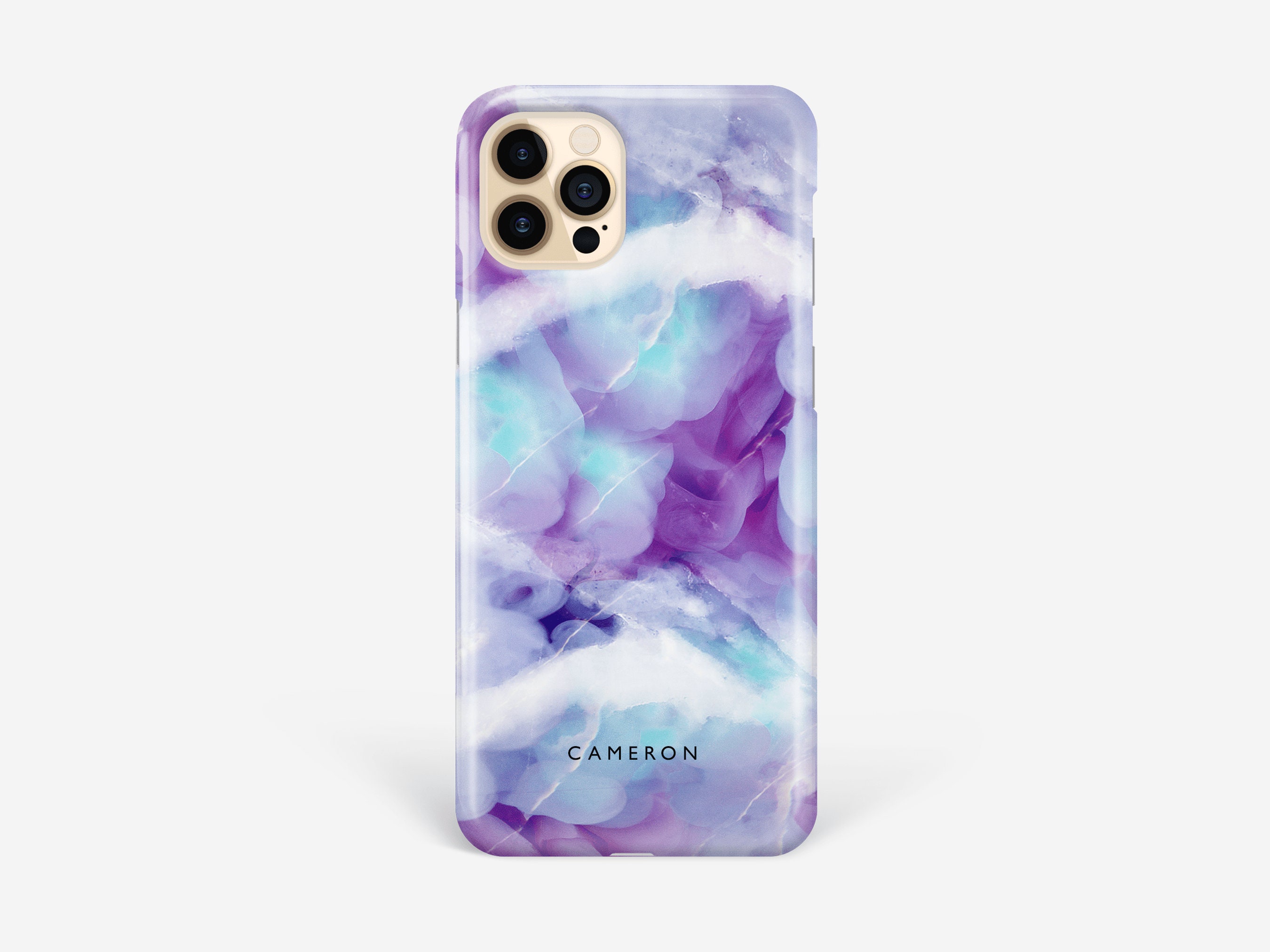 Personalised Blue Marble Phone Case – Rock Steady Cases
