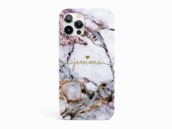 Personalised Marble Case for Samsung Galaxy S22 Case S22 Plus 