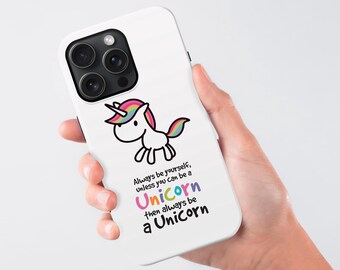 Unicorn iPhone 16 case, 15 Plus, 14 Pro Max, 13 mini Cute Horse Art Cover  Gift For Her, S24, S23, S22