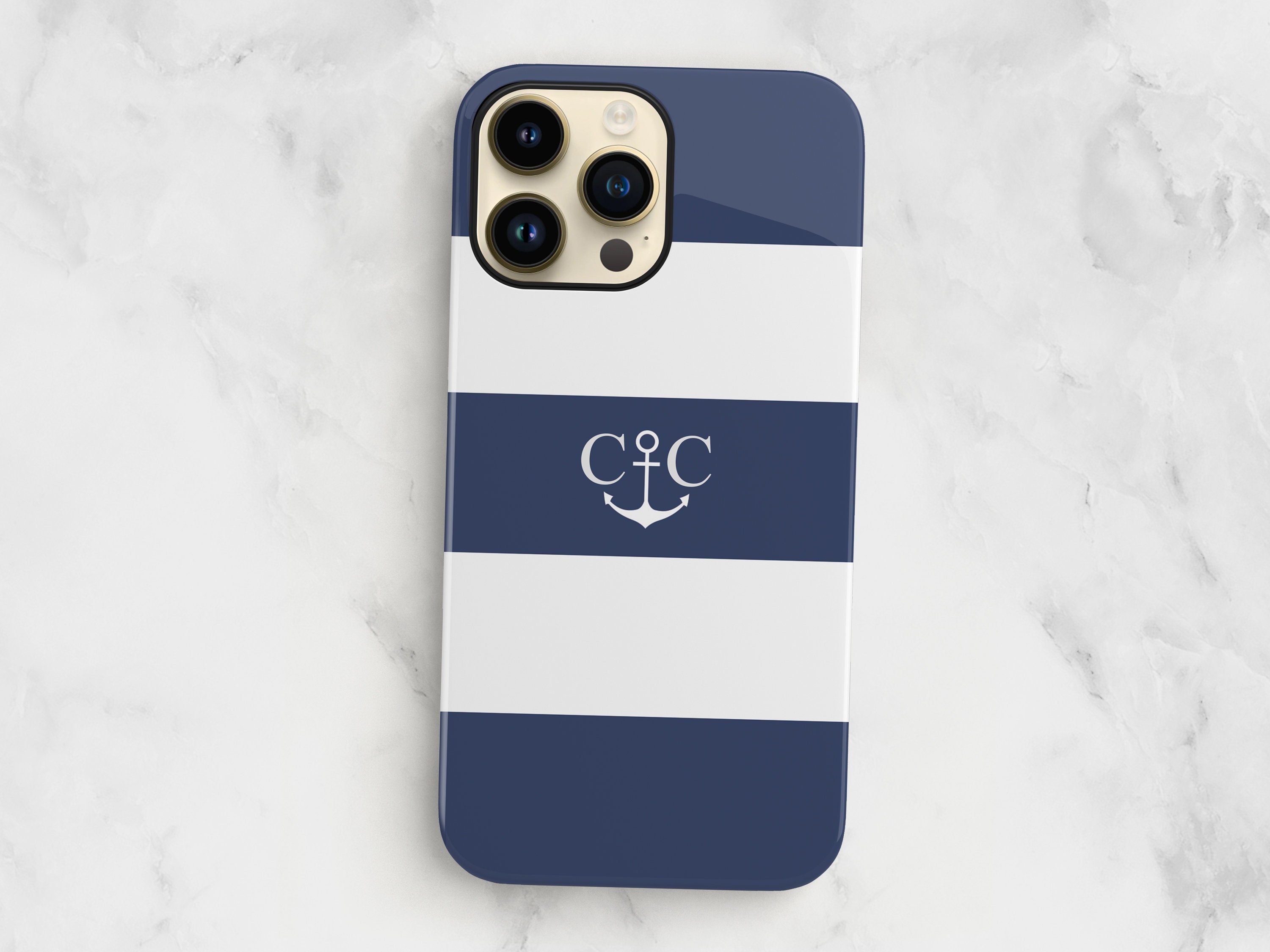 LOUIS VUITTON PATERN ICON LOGO BLUE iPhone 14 Pro Max Case Cover