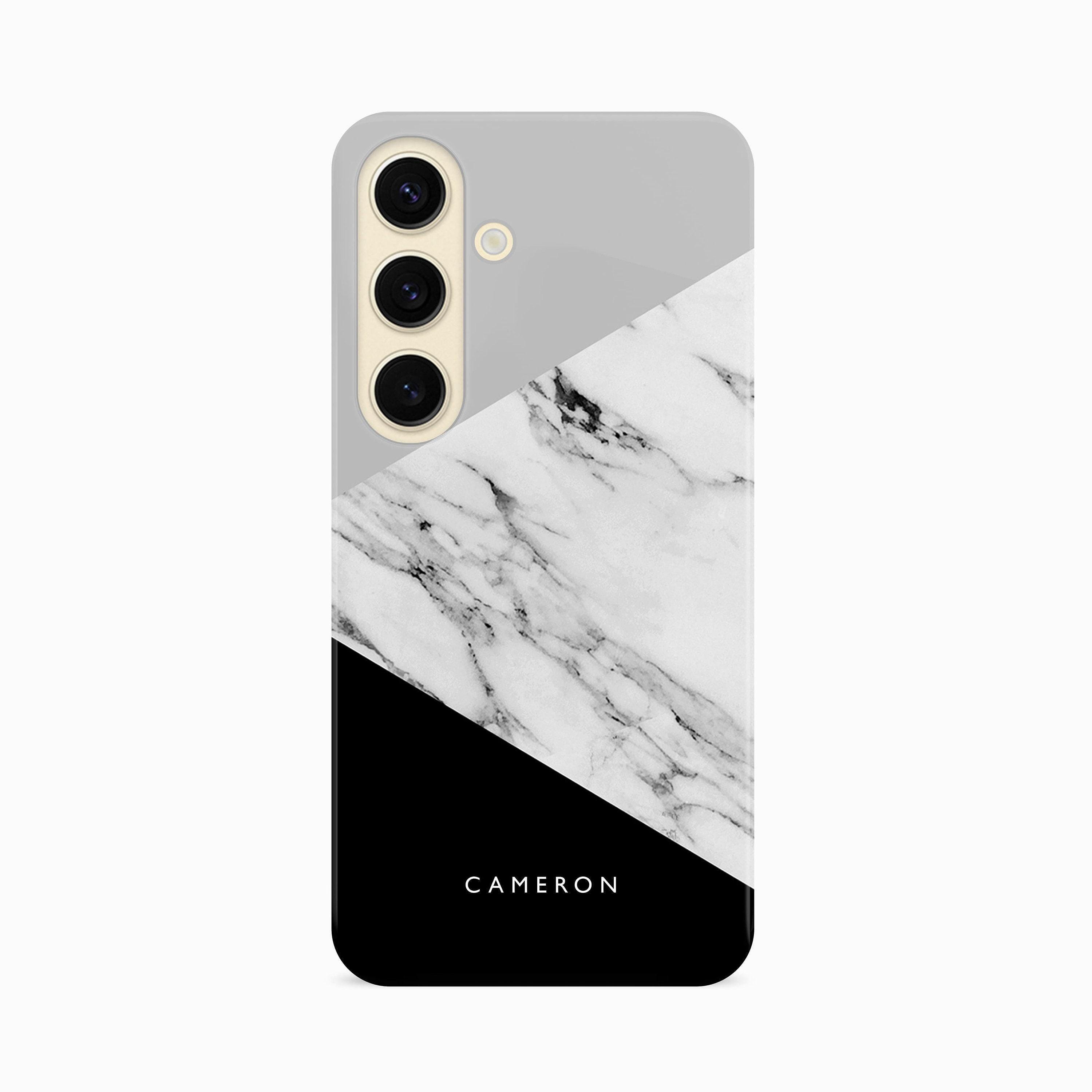 ブラックグレーのiPhone 16ケース、パーソナライズされた