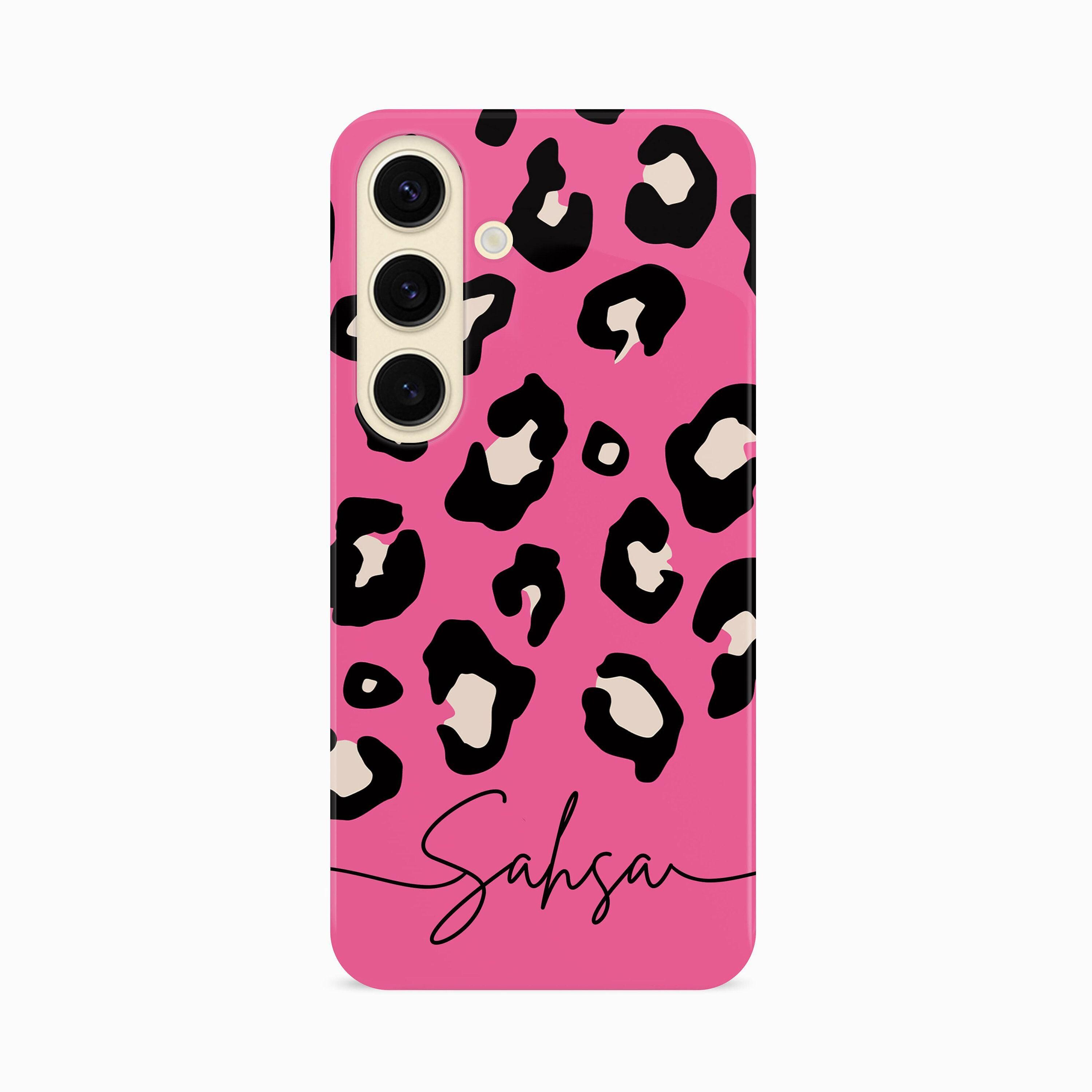 Custodia IPhone Leopardata Con Bacio Rosso: Morbida Al Silicone Per 15/14/13/12/11/Pro Max/X/XR/8/7