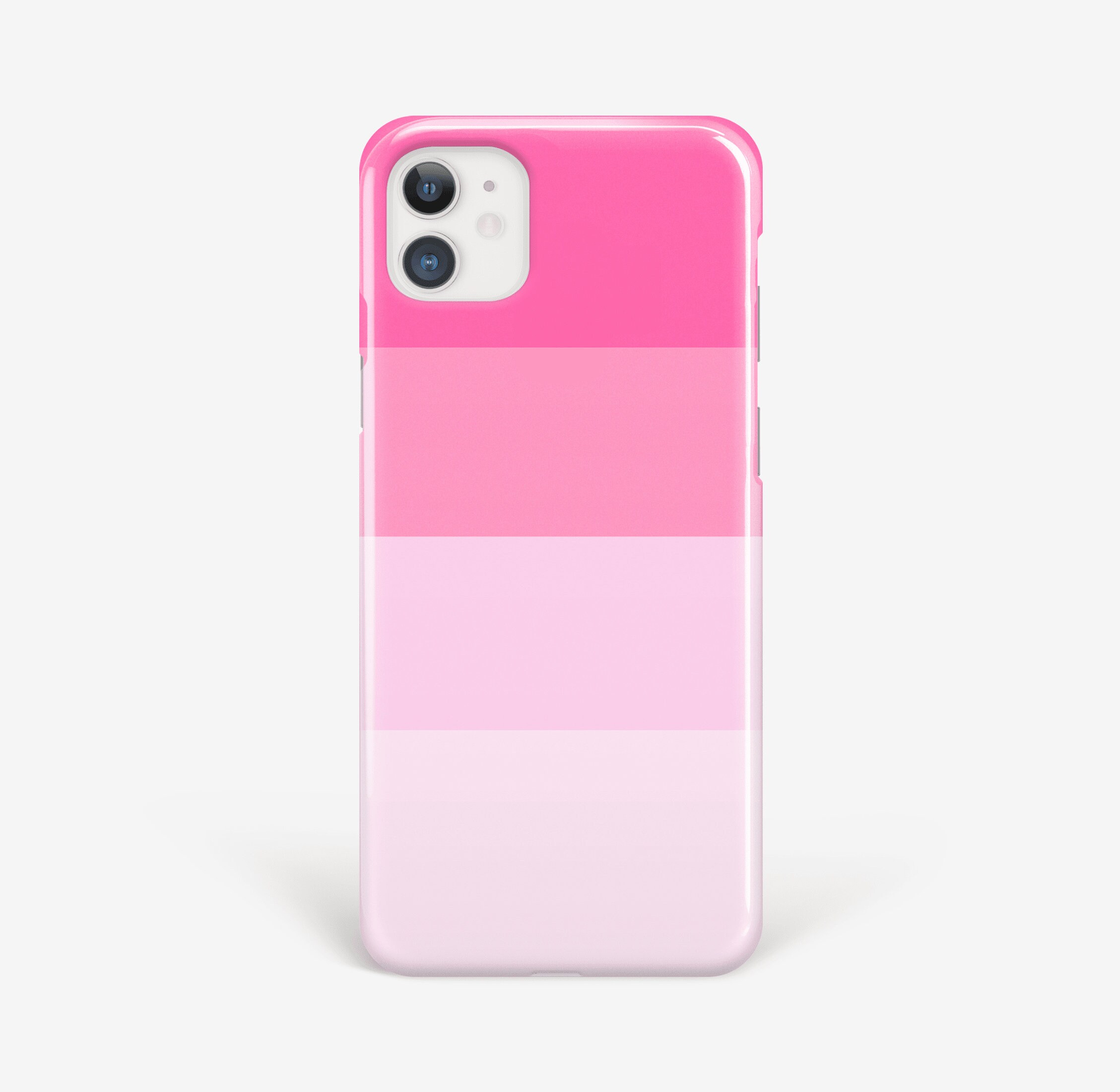 Розовые полосы на айфоне