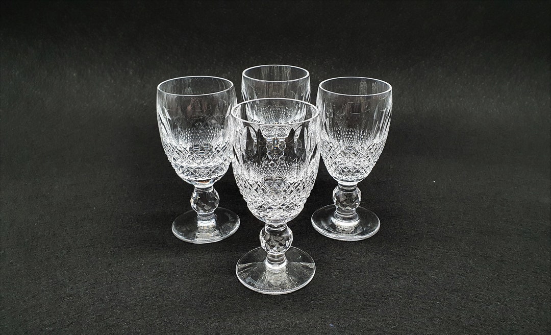 Thin Fine Crystal Lustre Iridescent Cordial Sherry Glass 4 7/8 Ball S –  Thompson & Crowe