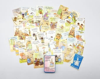 Vintage Little Grey Rabbit Card Game: Pepys Series, Complete in Original Box
