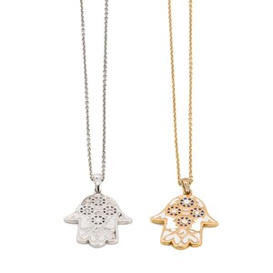 Pure Love Hamsa Necklace