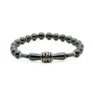 Healing Hematite Men Beaded Bracelet