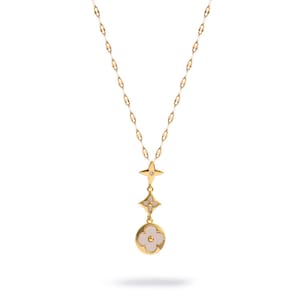 Triple Charm Stellar Blossom Necklace